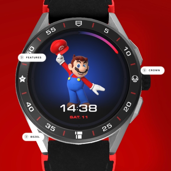Tag Heuer Connected x Super Mario Limited Edition Watch - Pre-Owned - 1 of 2000 - Picture 11 of 16